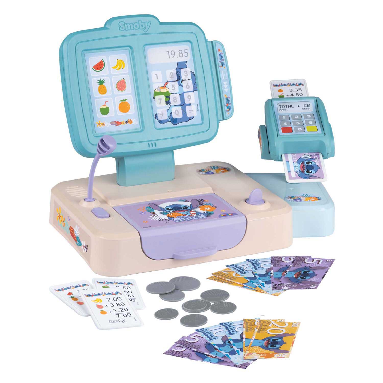 Caisse enregistreuse Smoby Stitch avec accessoires