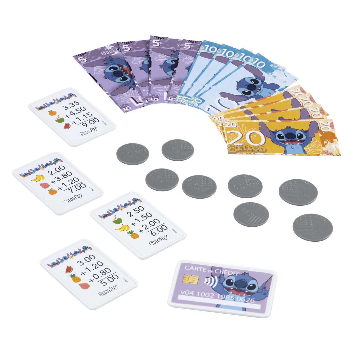 Caisse enregistreuse Smoby Stitch avec accessoires