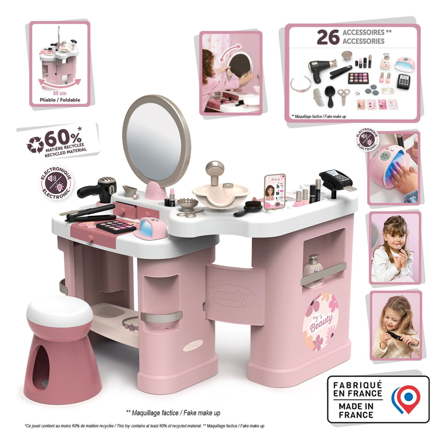 Coiffeuse Smoby My Beauty Center