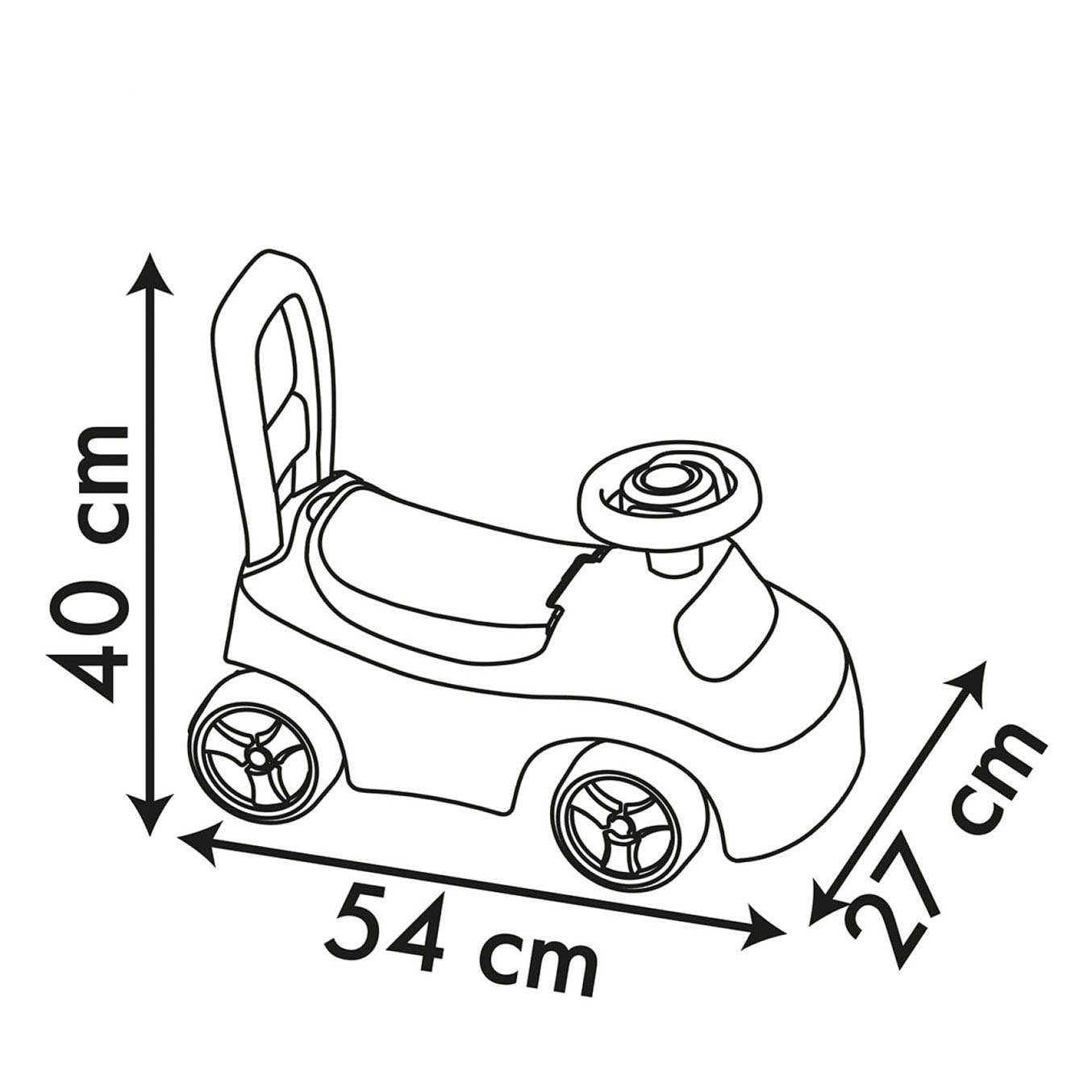 Voiture Minnie Mouse Smoby Loopauto - Rose