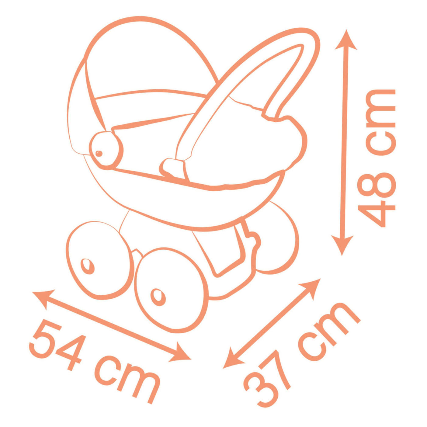 Poussette Smoby Baby Nurse