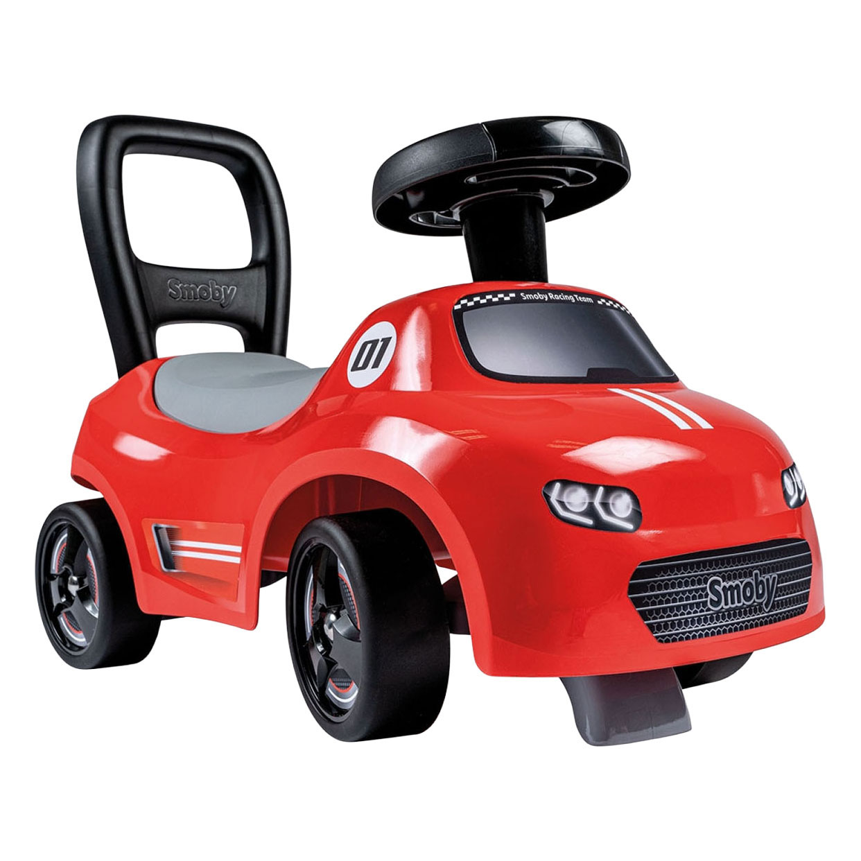 Smoby 2-en-1 Loopauto Ride On - Route