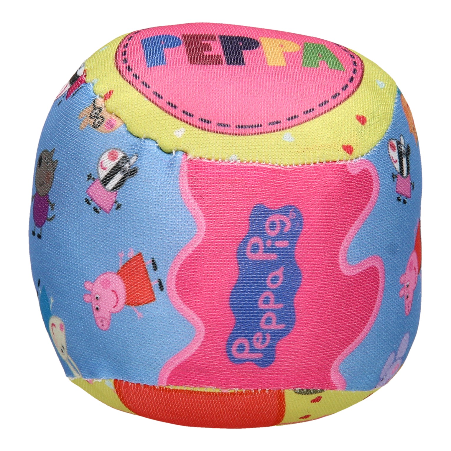 Peppa Pig Softbal met Belletje, 10cm