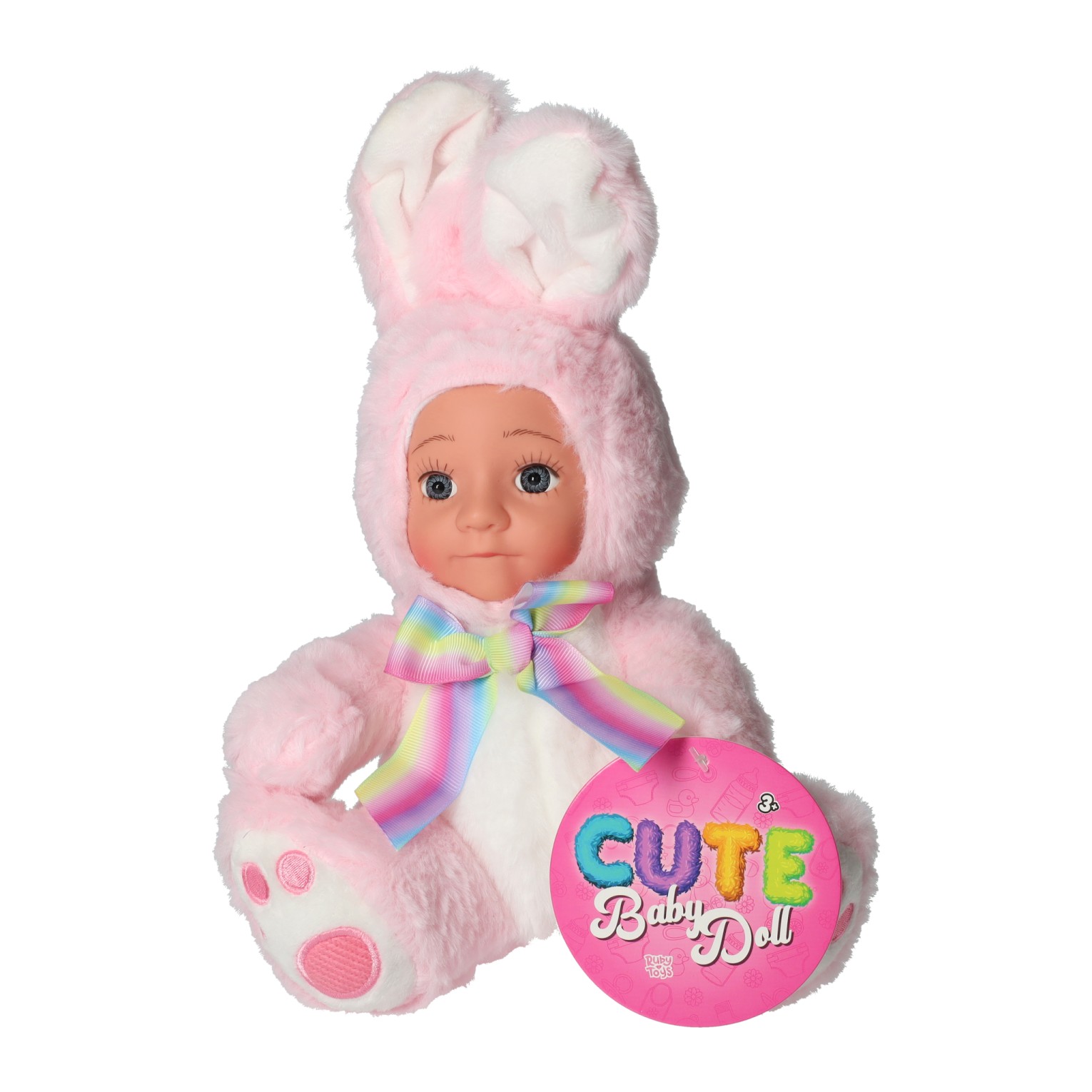 Babypop met Dieren Pakje - Haas