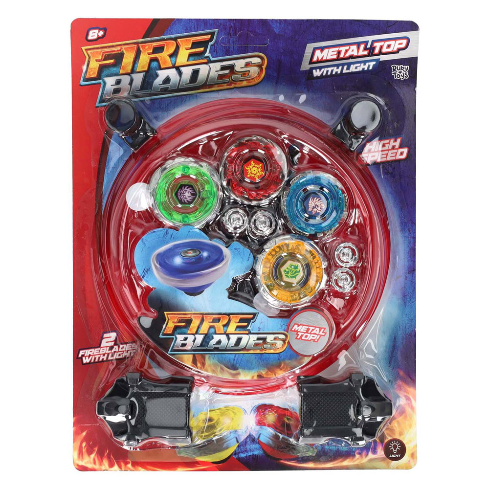 Fireblade Stadion met 4 Battle Tops