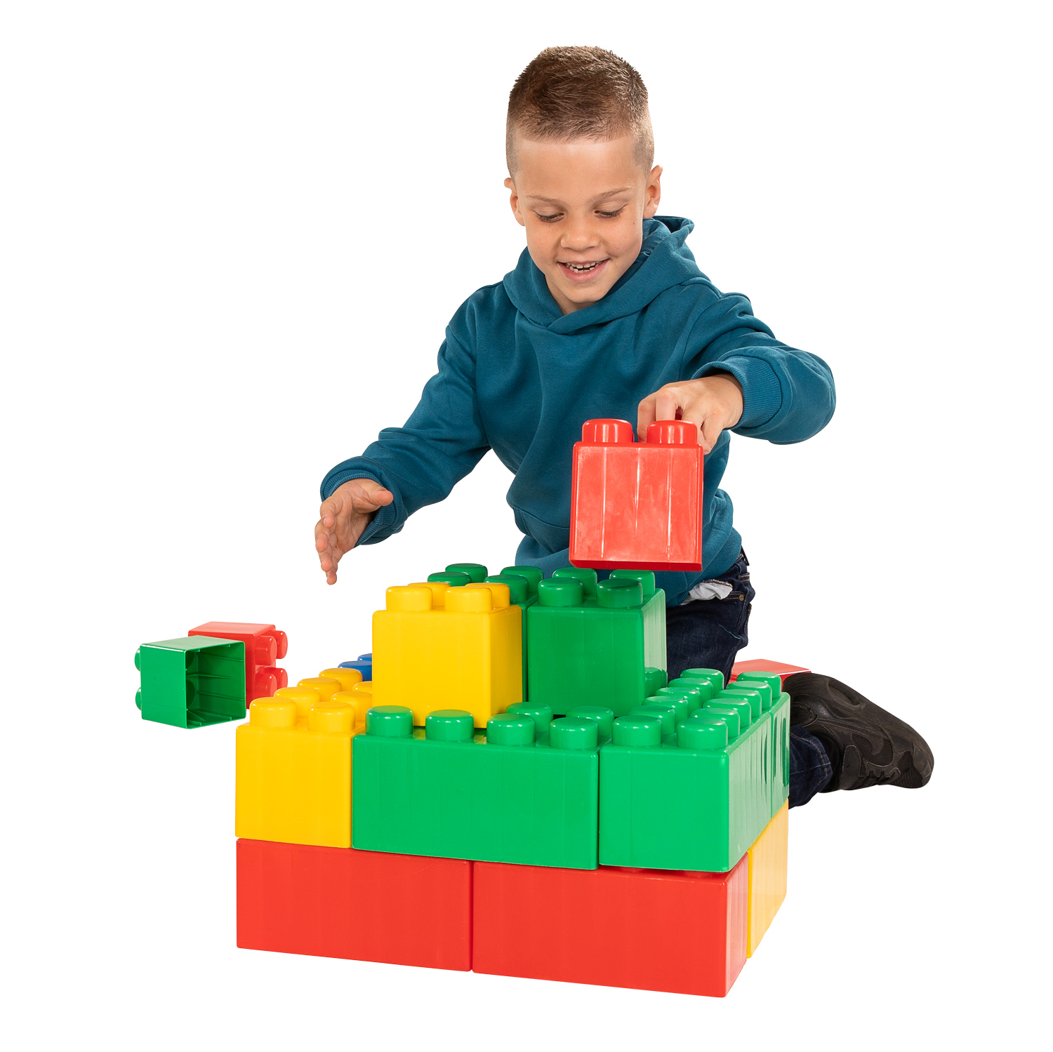 Blocs de construction Cavallino XXL - 36 pièces.