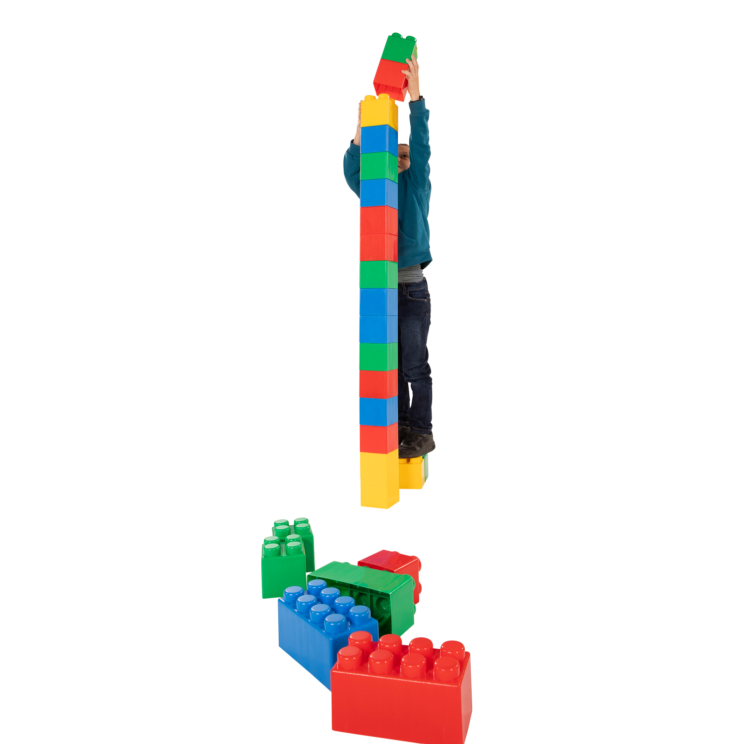 Blocs de construction Cavallino XXL - 36 pièces.