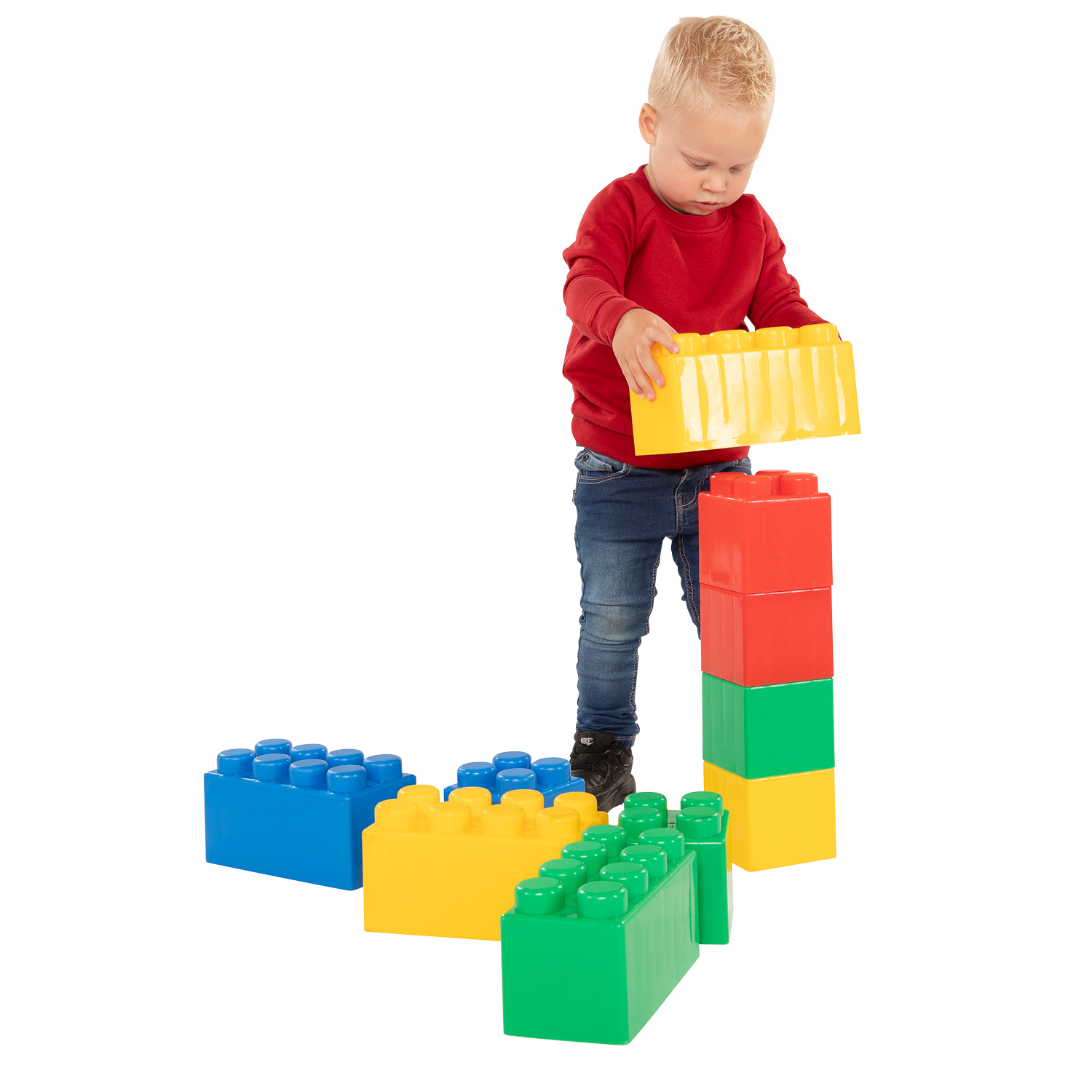 Blocs de construction Cavallino XXL - 36 pièces.