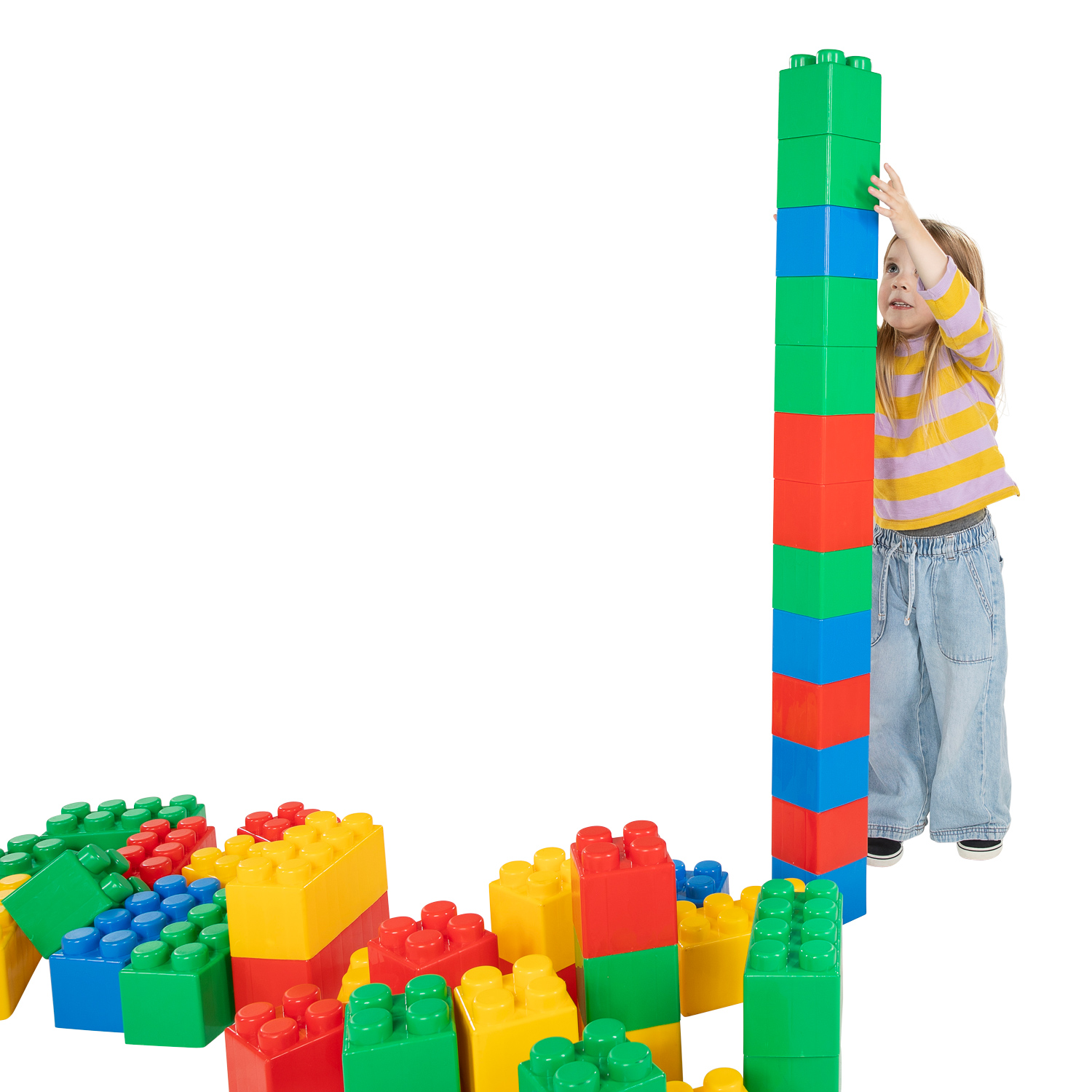 Blocs de construction Cavallino XXL - 36 pièces.