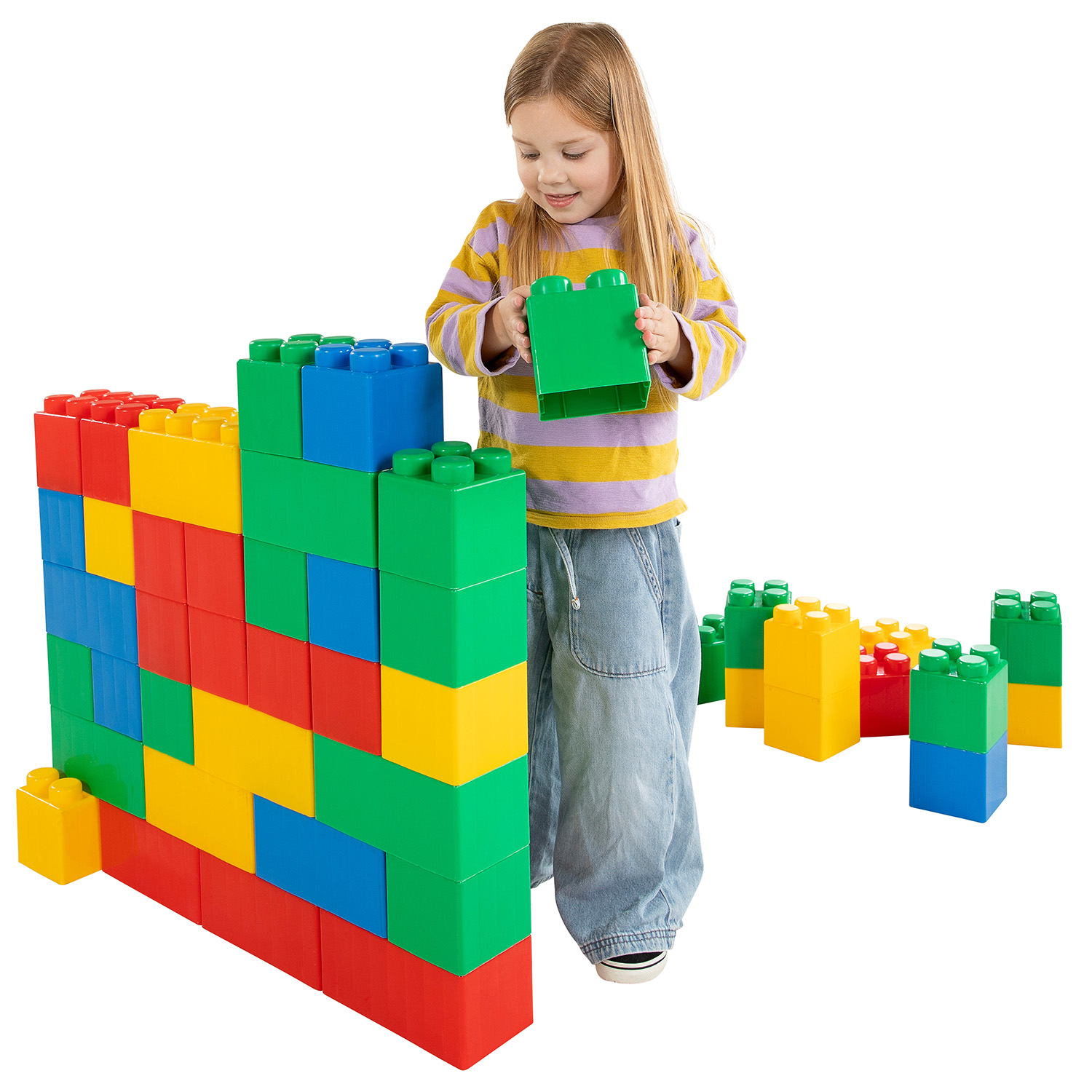 Blocs de construction Cavallino XXL - 36 pièces.