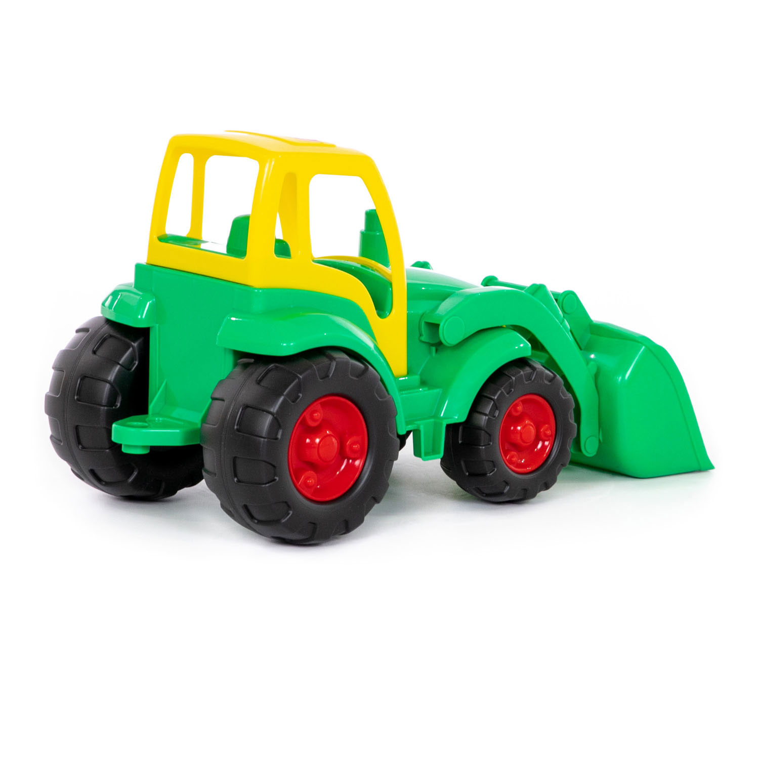 Polesie Tractor met Shovel Groen