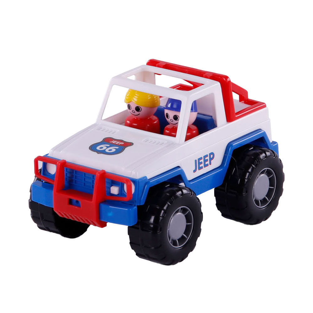 Cavallino Toys Cavallino Jeep met 2 Speelfiguren