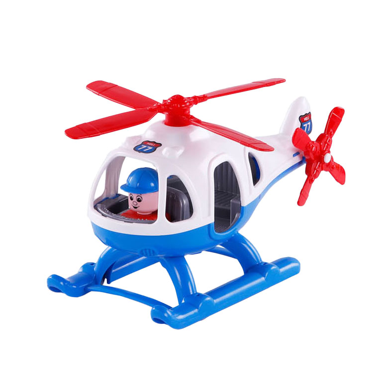 Cavallino Toys Cavallino Helikopter met Speelfiguur