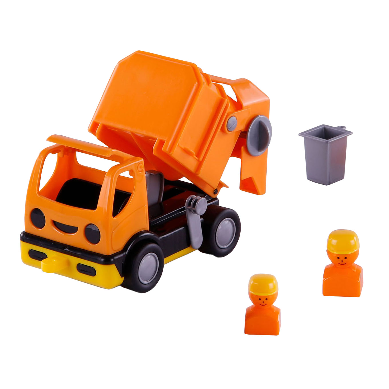 Cavallino Mein erster Müllwagen Orange, 19 cm