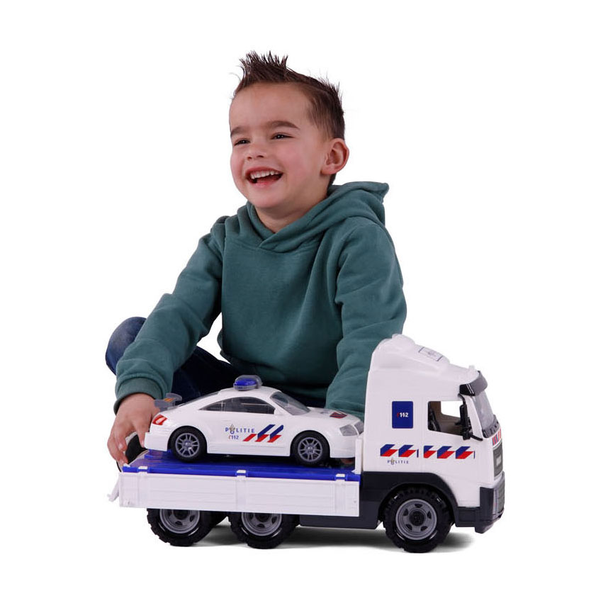 Camion de police et voiture de police Cavallino, échelle 1:16
