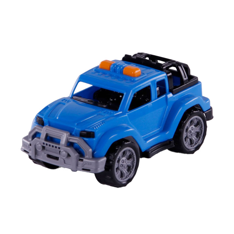 Cavallino Trendy Jeep Bleu, 22 cm