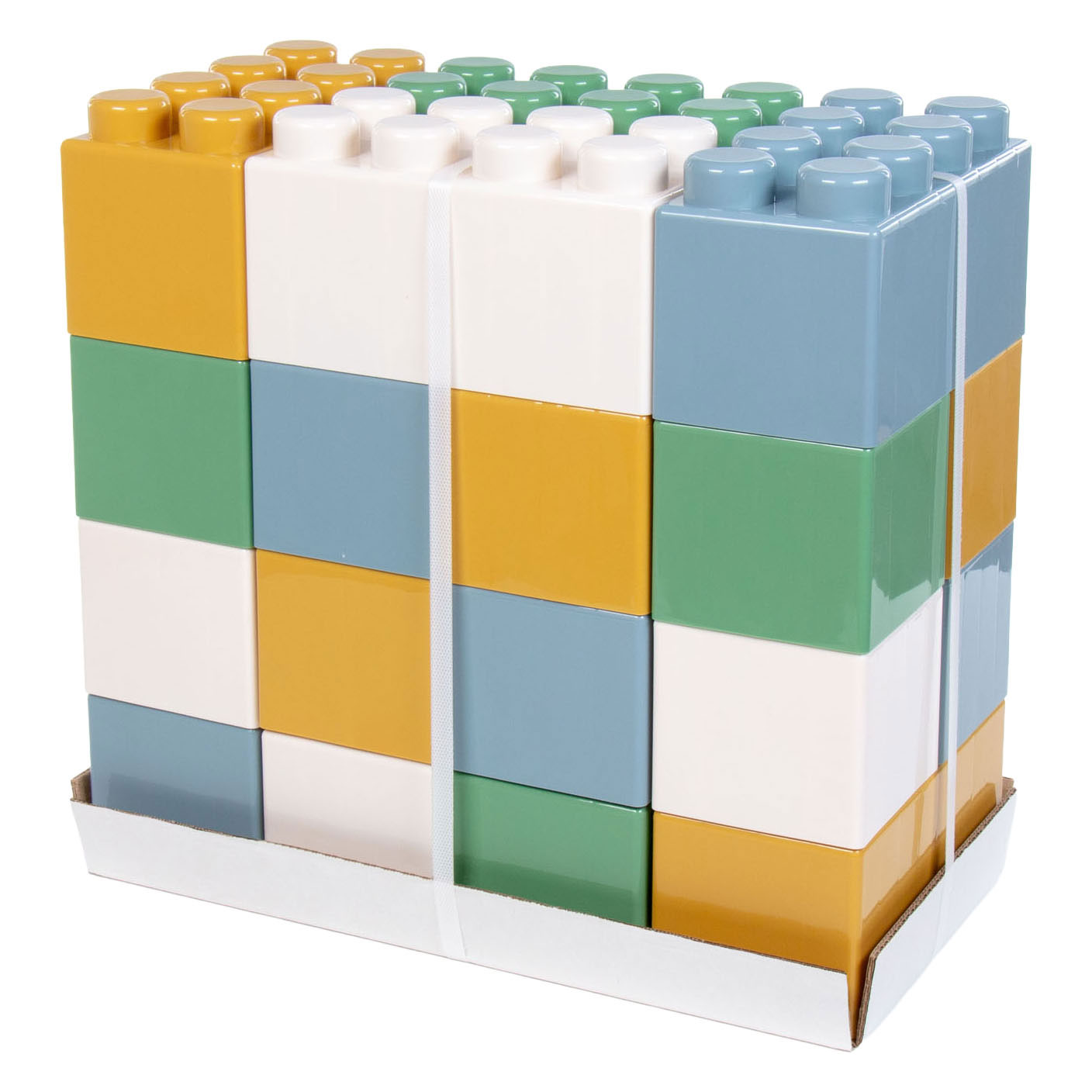 Cavallino Bouwblokken XXL Pastelkleuren - 24dlg.
