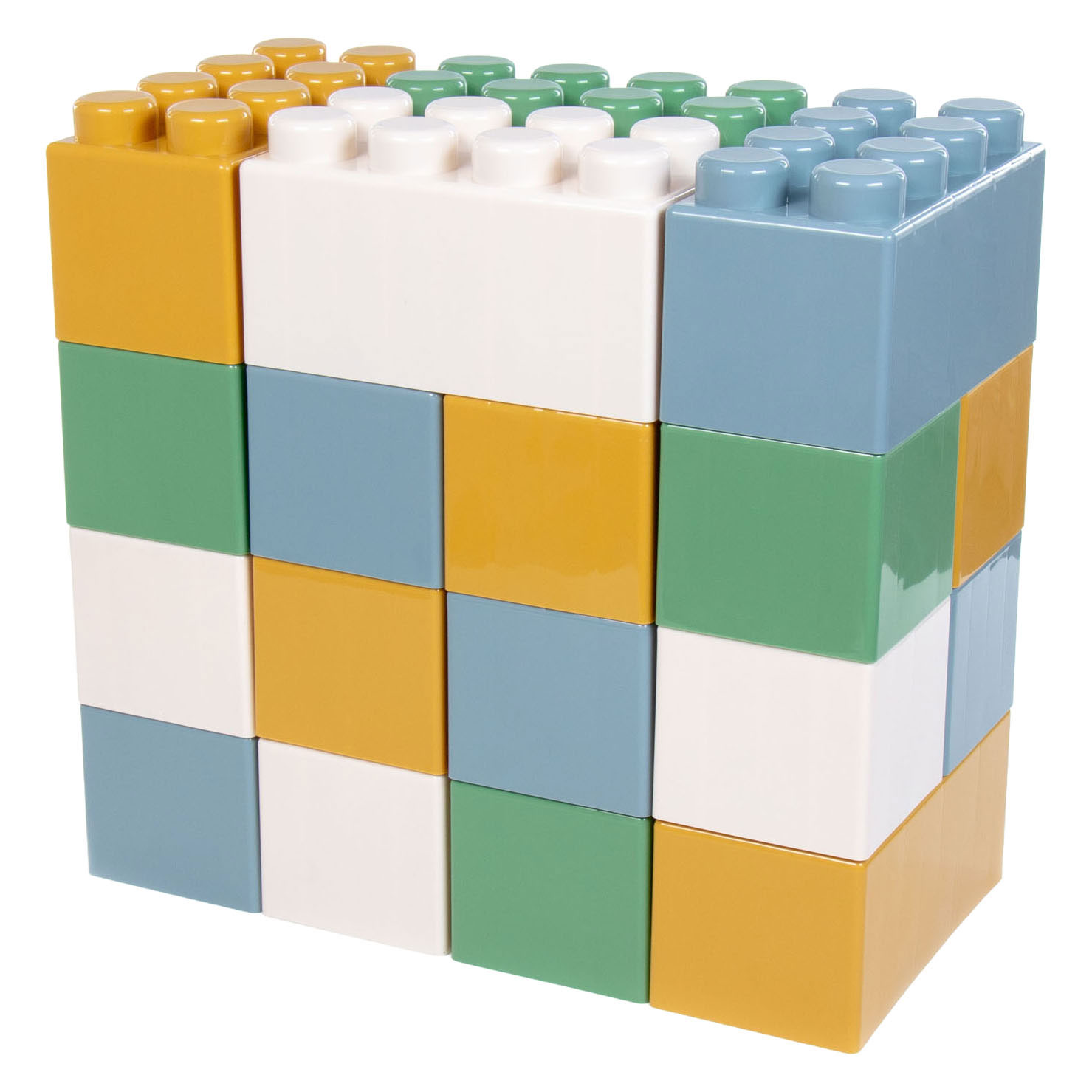 Cavallino Bouwblokken XXL Pastelkleuren - 24dlg.