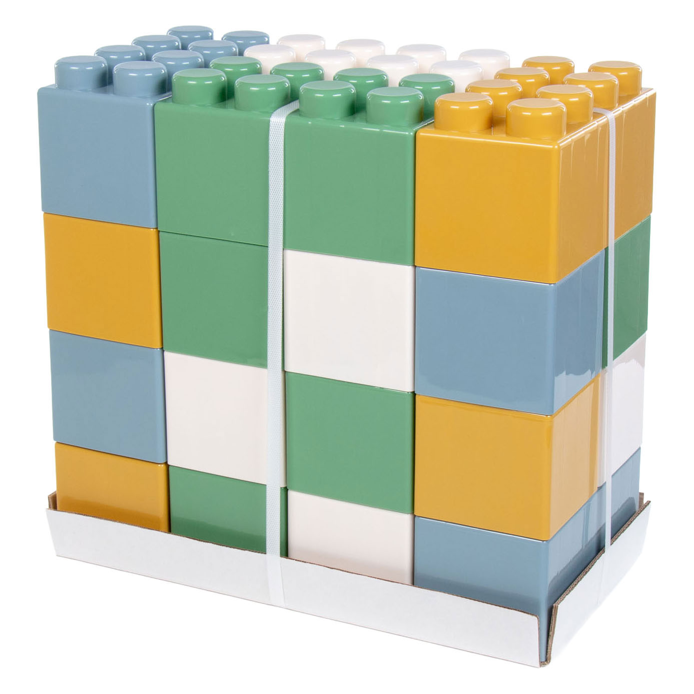 Cavallino Bouwblokken XXL Pastelkleuren - 24dlg.