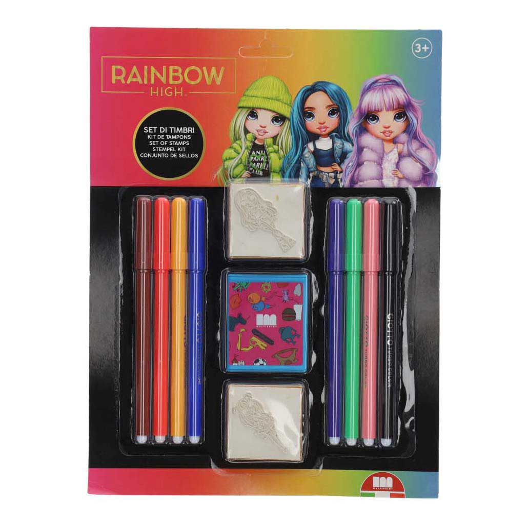 Rainbow High Stempelset, 11dlg,