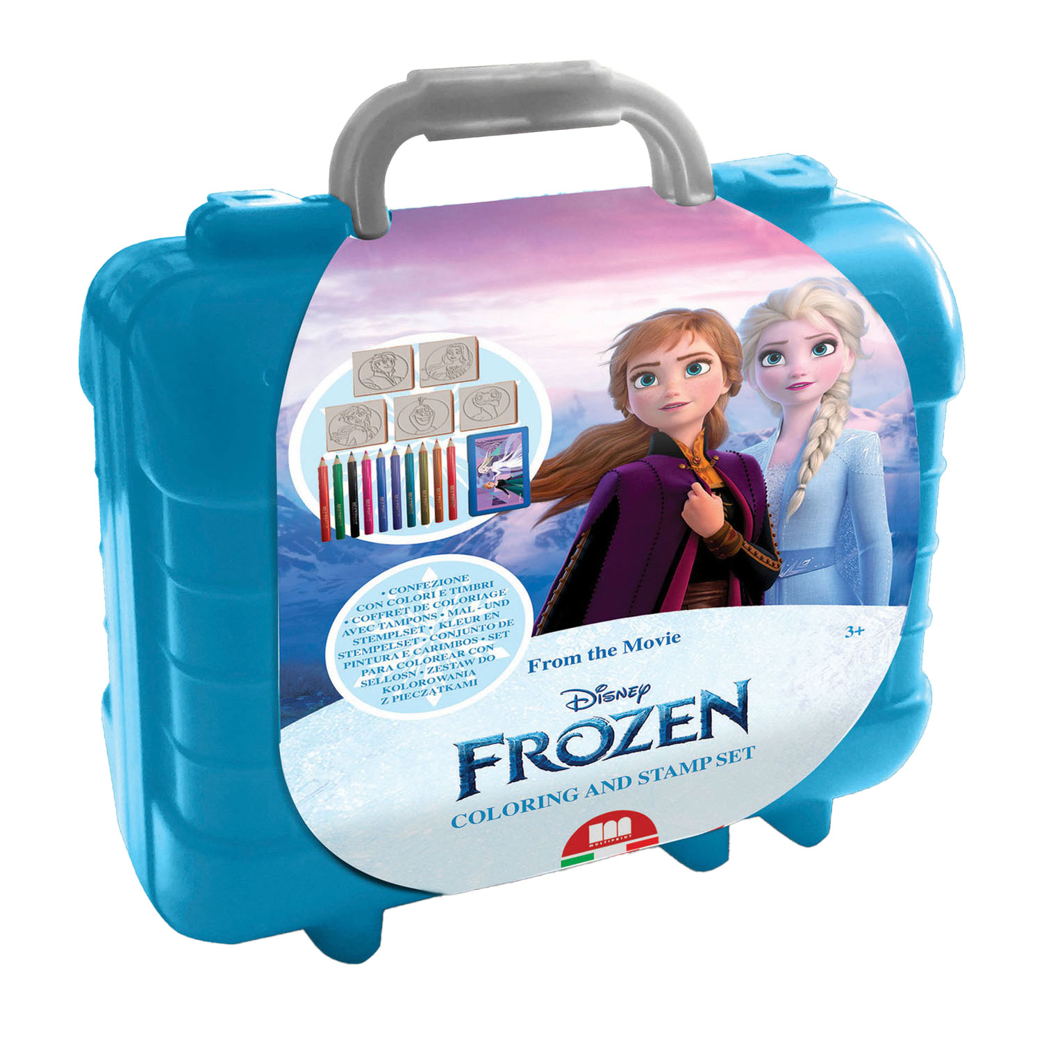 Frozen Reisestempel und Farbetui