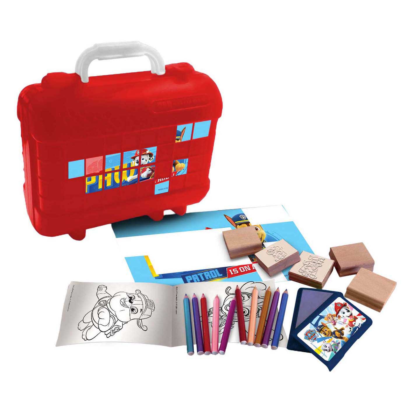 PAW Patrol Reis Stempel- en Kleurkoffer