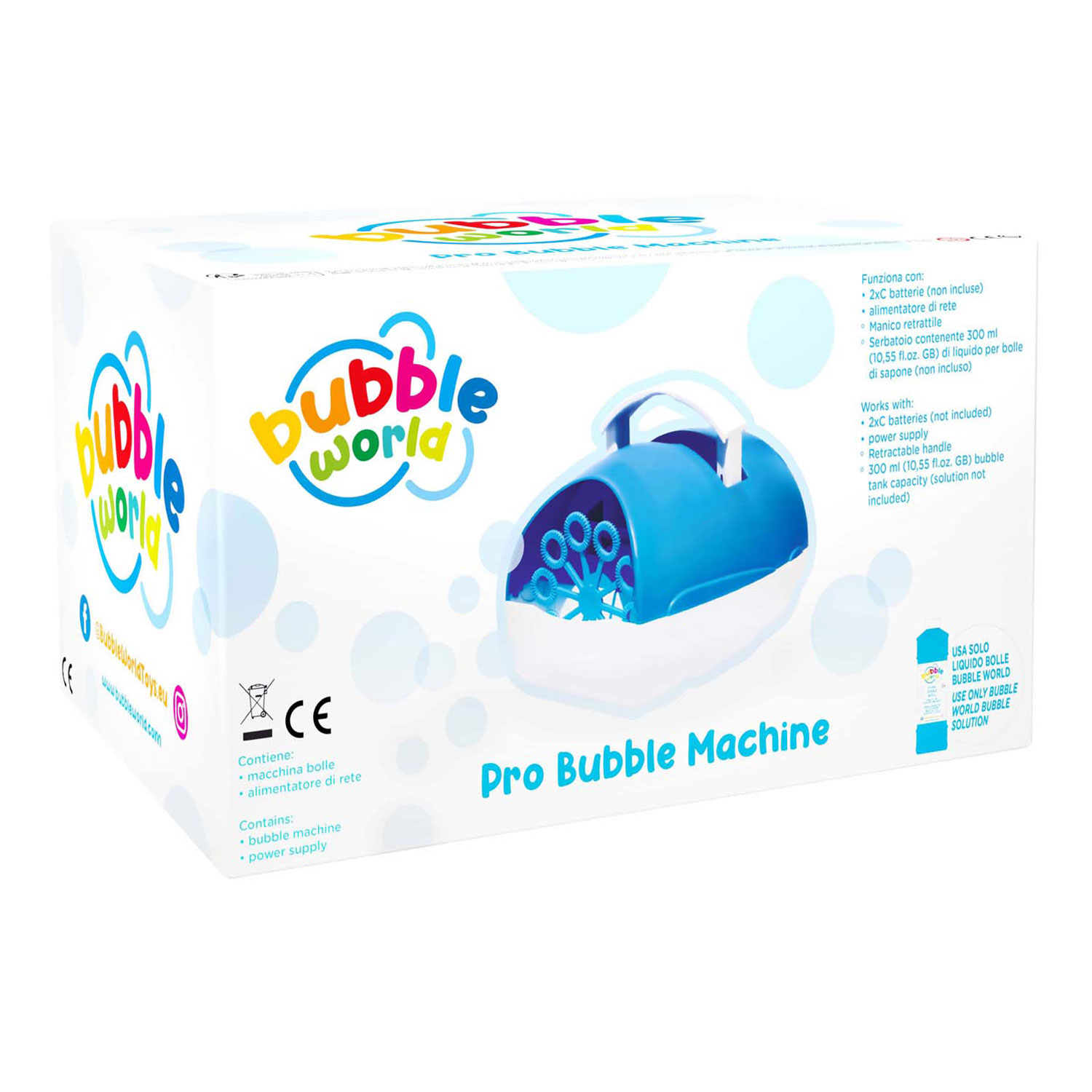 Machine à bulles Pro