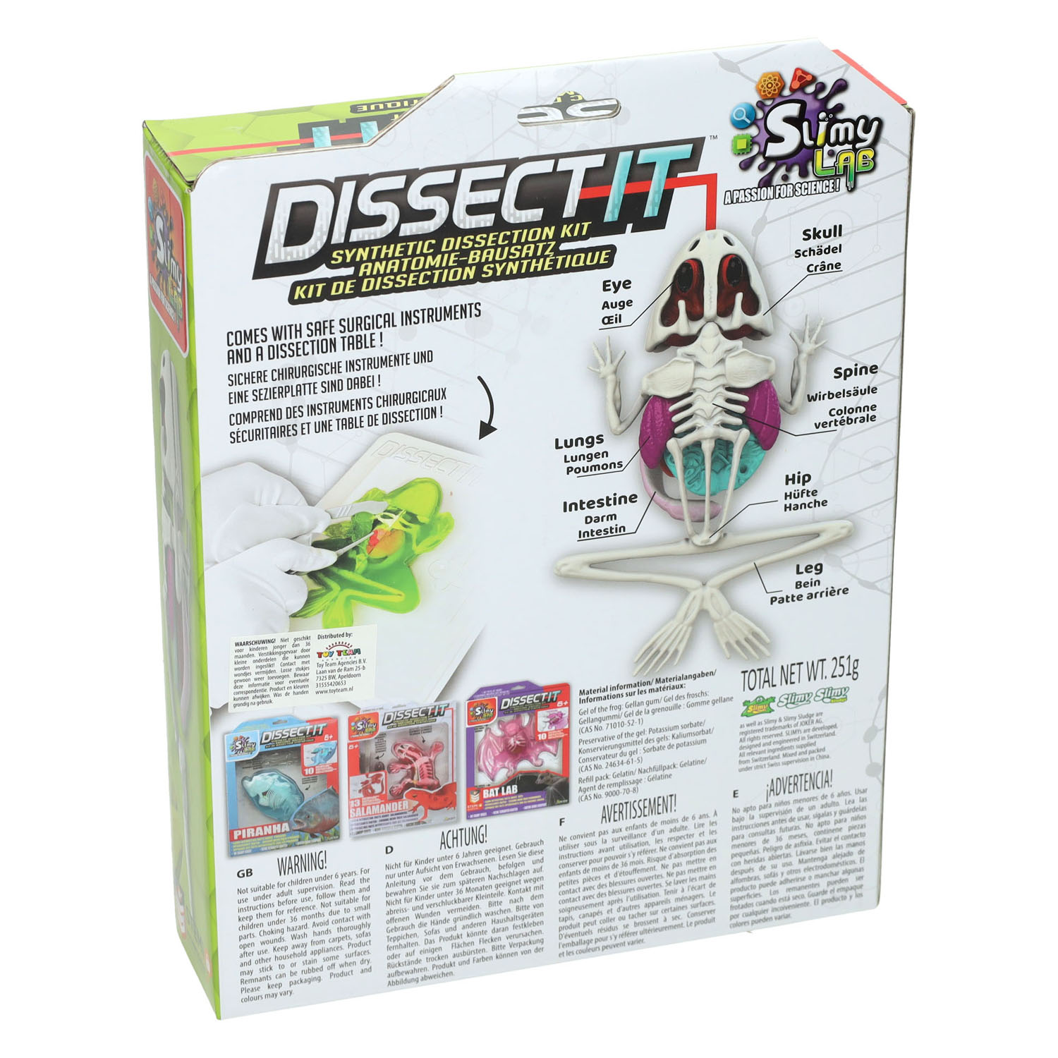 Slimy Lab DISSECT-IT - Dissectez une grenouille