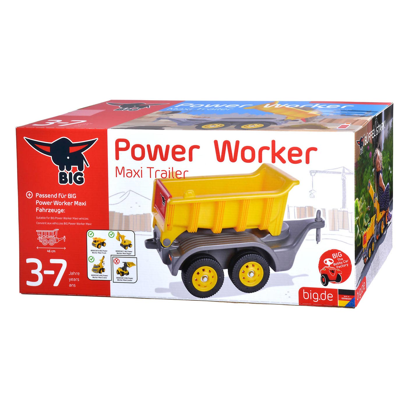 BIG Power Worker Maxi Trailer