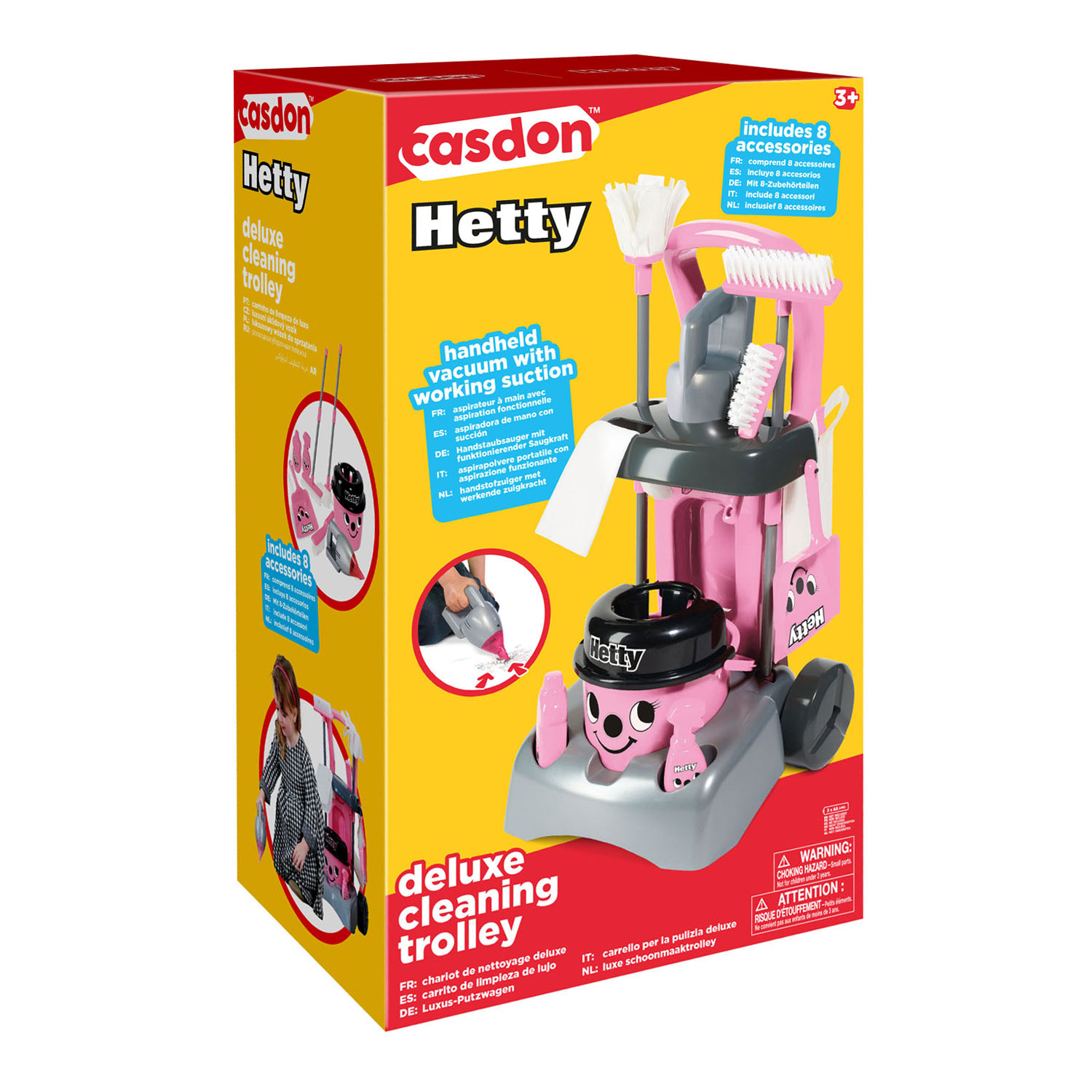 Casdon Chariot de nettoyage Hetty Deluxe Playset