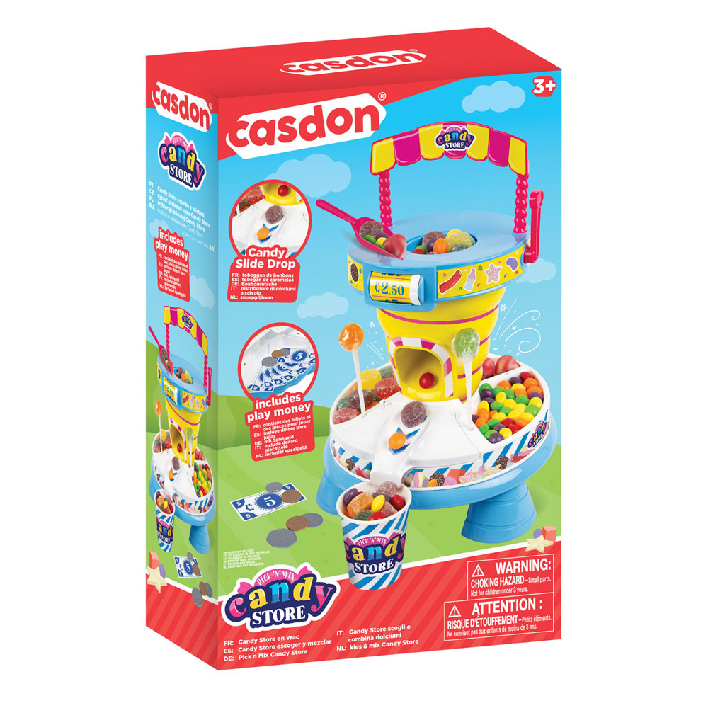 Casdon Pick & Mix Speel Snoepkraam (Zonder Snoep)