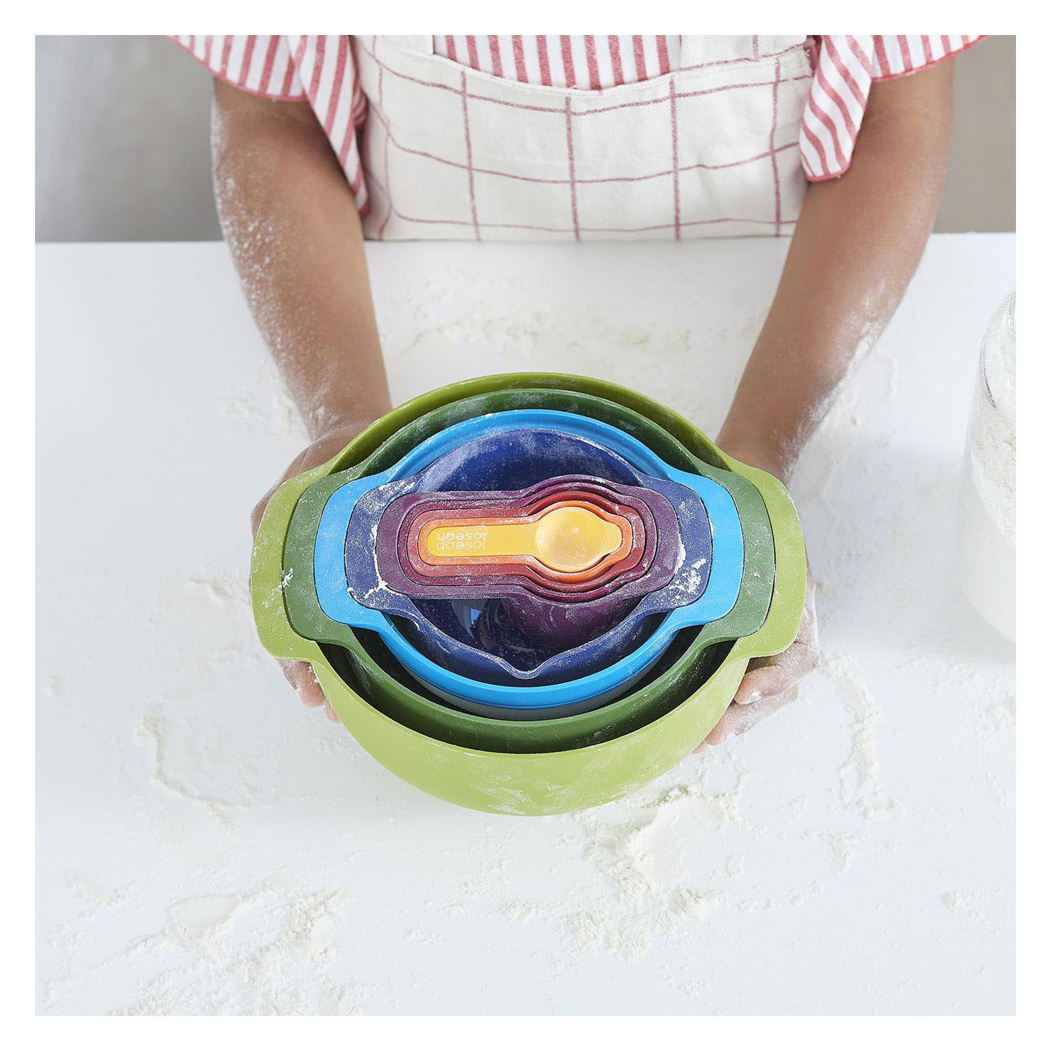 Fournitures de cuisine Casdon Joseph Joseph Nest - 9 pièces.