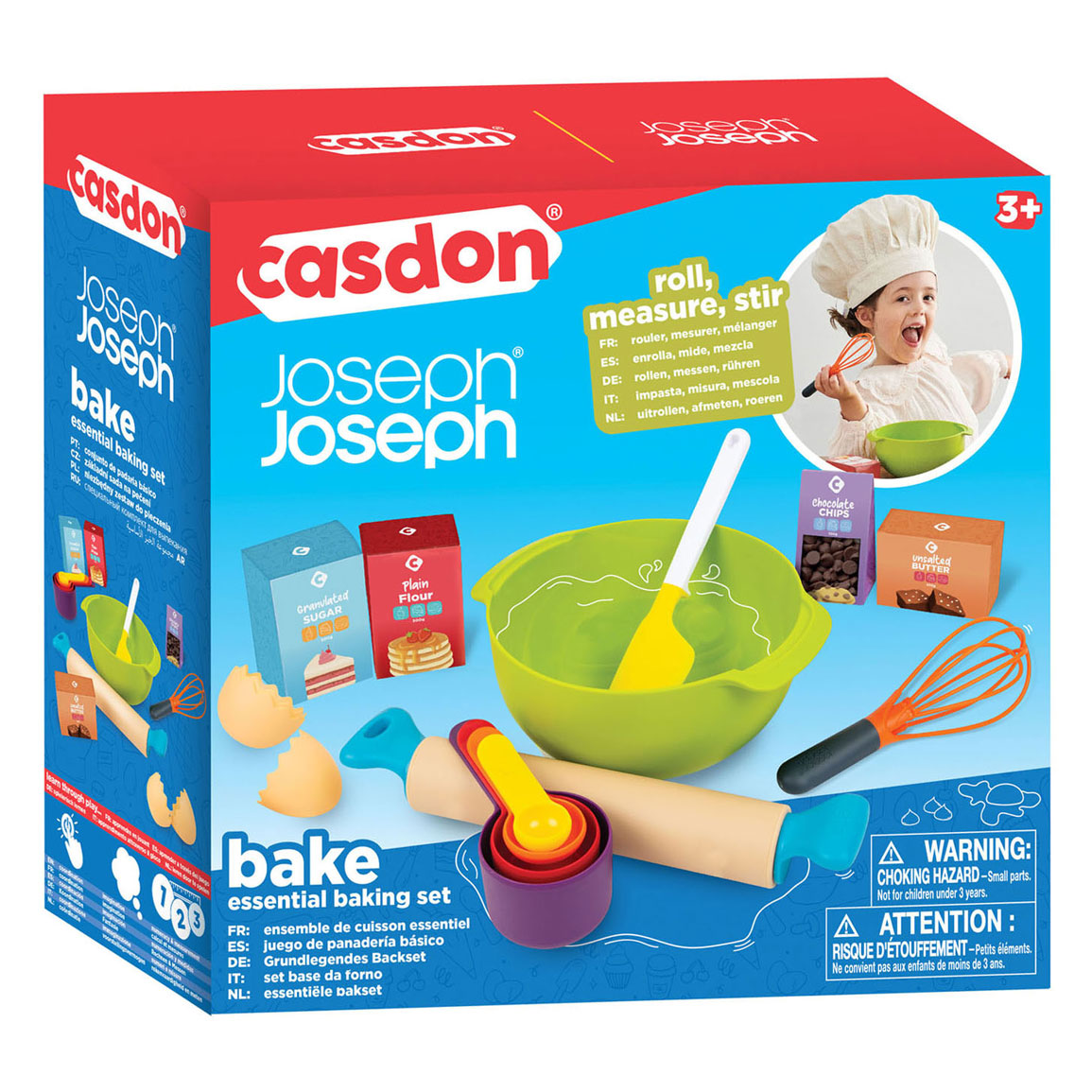 Casdon Joseph Joseph Speelgoed Bakset - 8dlg.