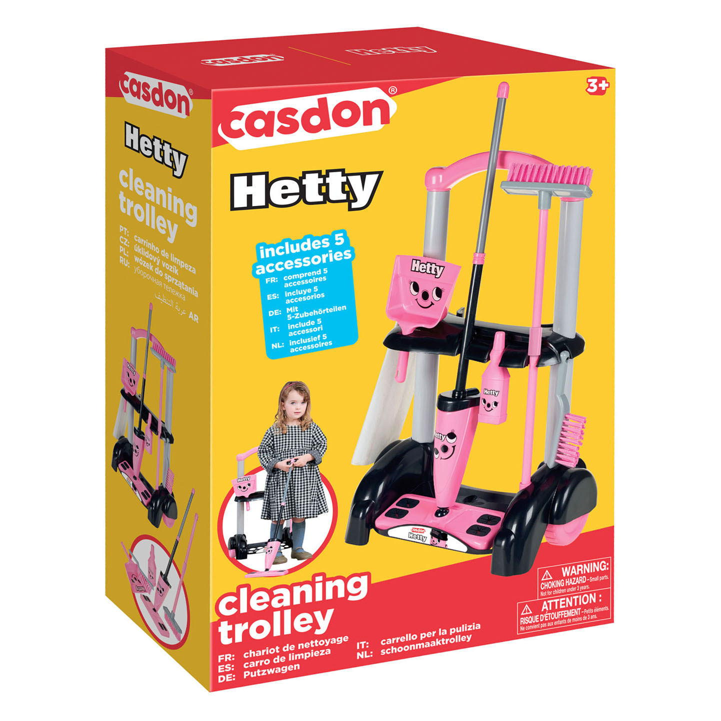 Chariot de nettoyage Casdon Hetty