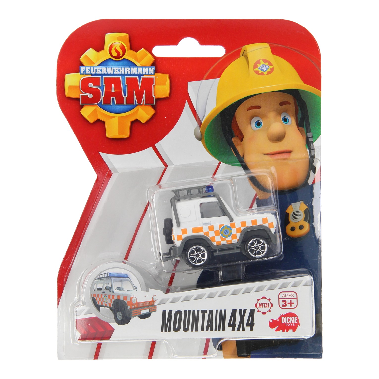 Brandweerman Sam Speelfiguur - Mountain 4x4