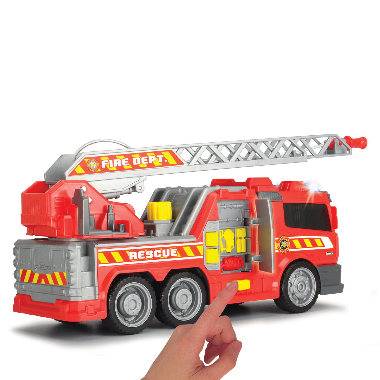 Camion de pompiers Dickie avec pompe à eau