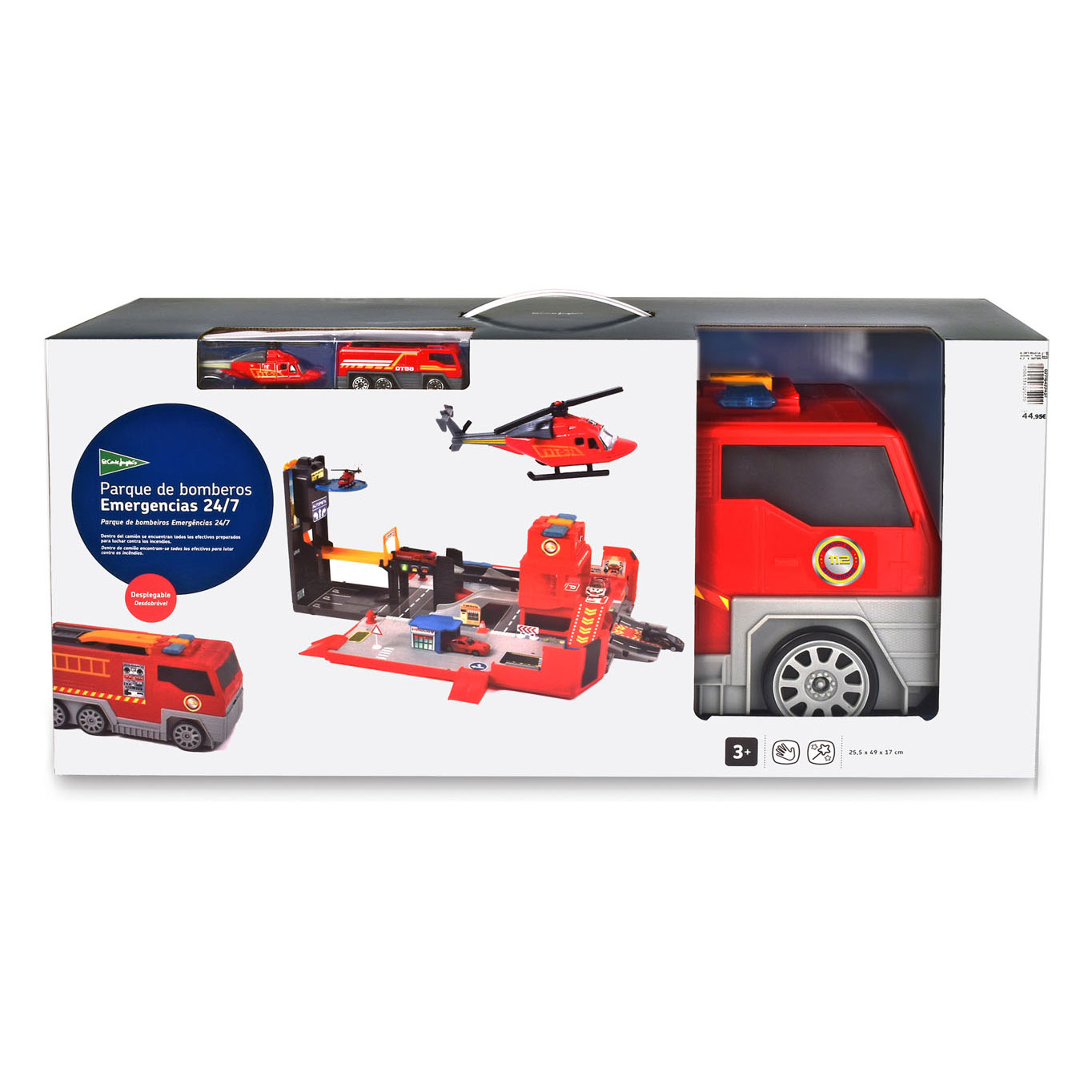 Kaufen Sie Dickie ausklappbares Feuerwehrauto und Garagen-Spielset online?