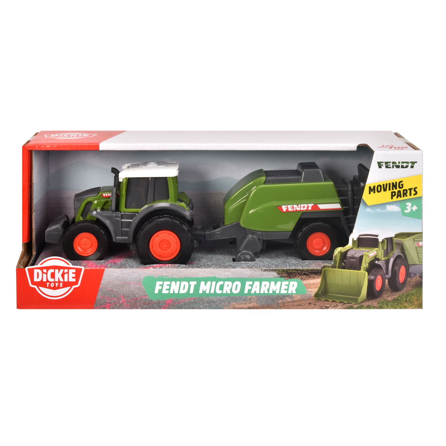 Fendt Micro Farmer - Traktor mit Ballenpresse