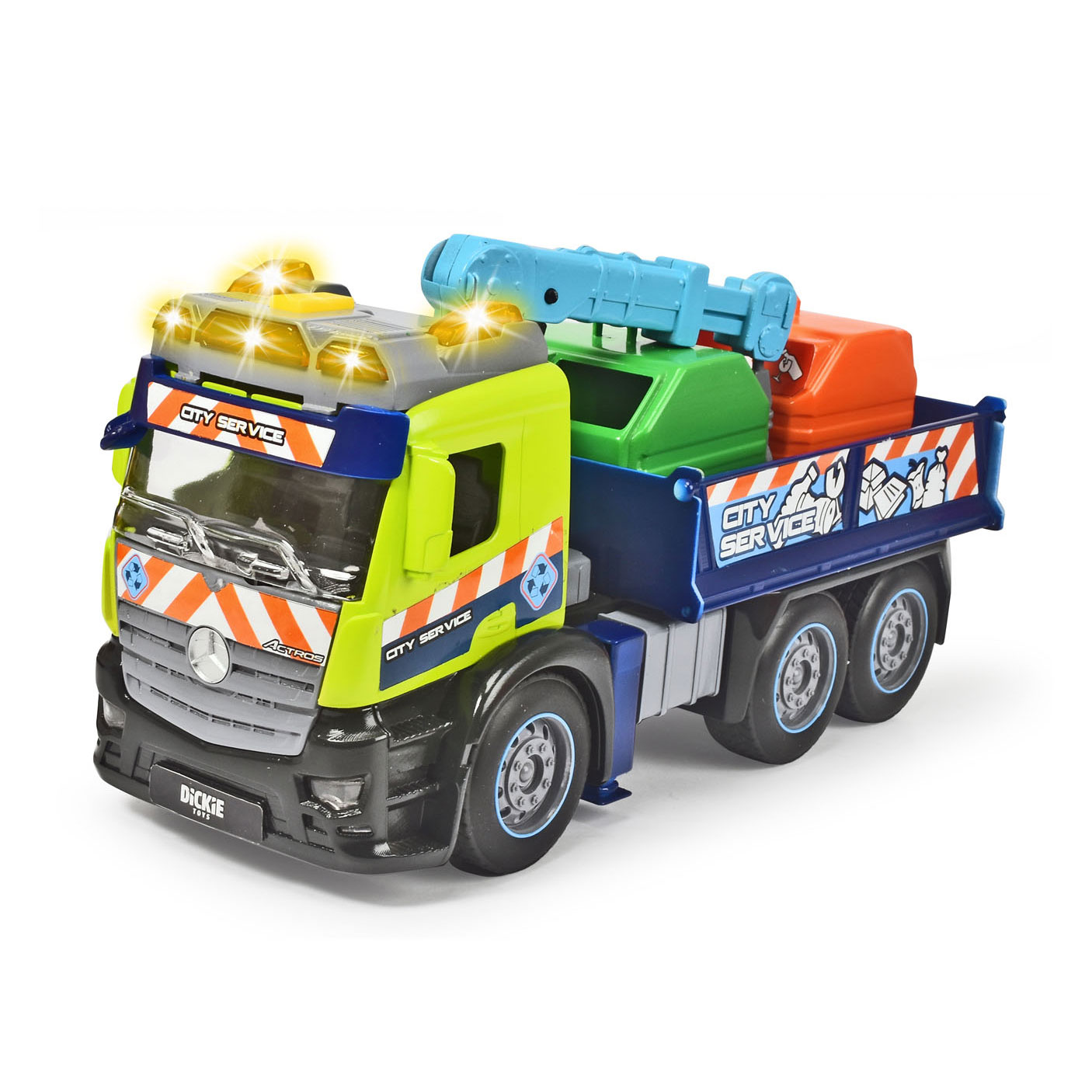 Dickie Truck - Recycle Vrachtwagen ... Speelgoed