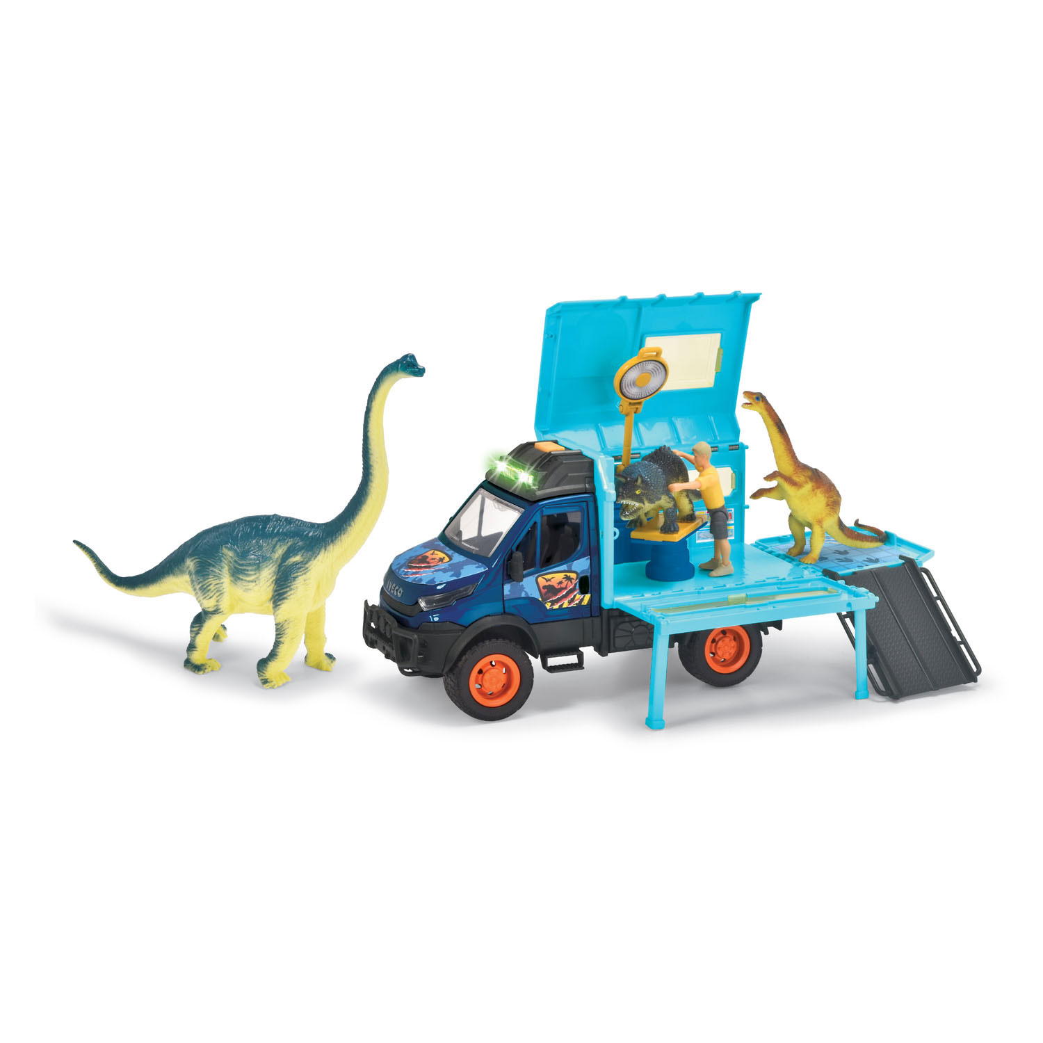 Dickie Dino World Lab Vrachtwagen Speelset