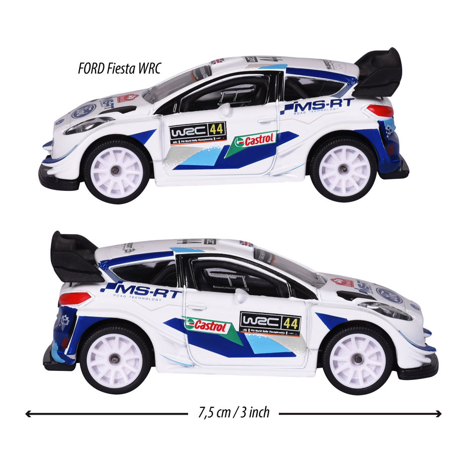 Voiture de course Majorette WRC Ford
