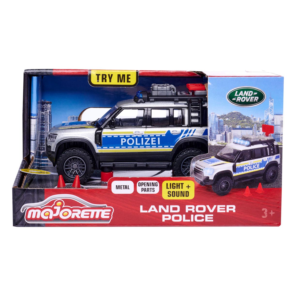 Majorette Land Rover Polizei