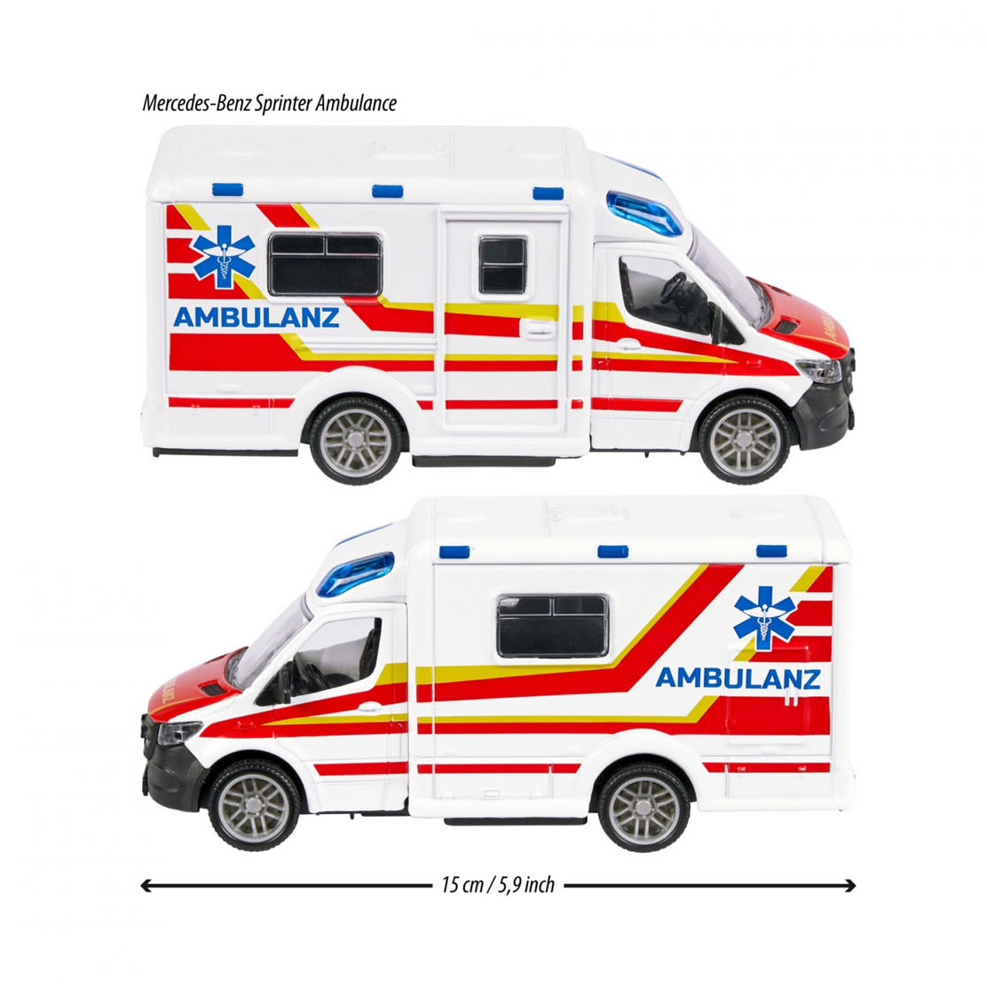 Majorette Mercedes-Benz Sprinter Krankenwagen