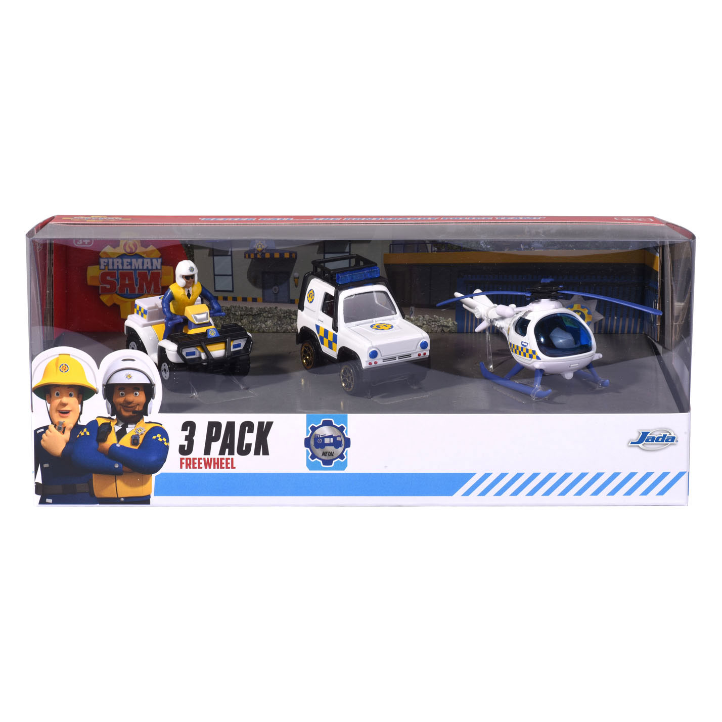 Sam Le Pompier - Pack 3 véhicules