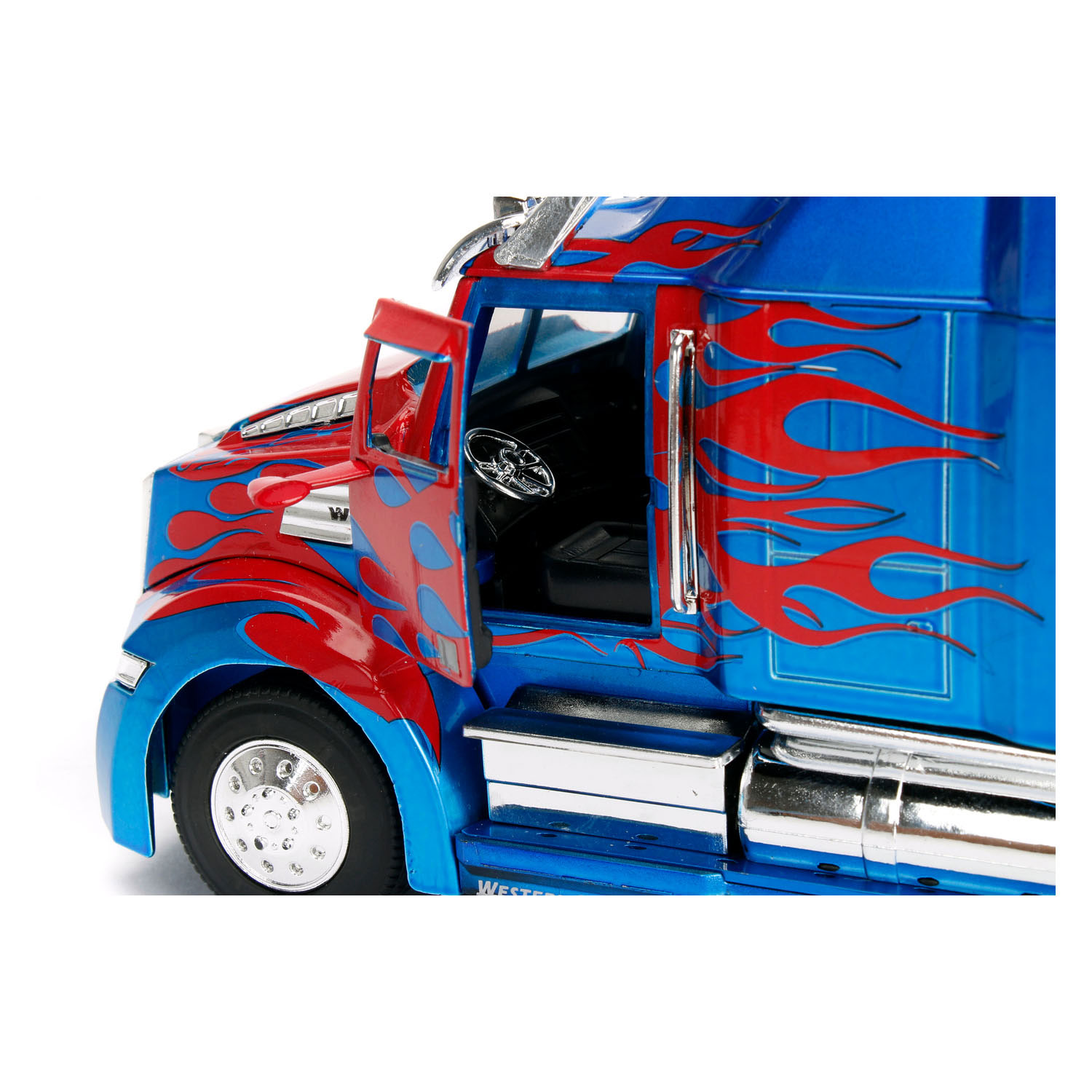 Jada Transformers T5 Optimus Prime Vrachtwagen 1:24