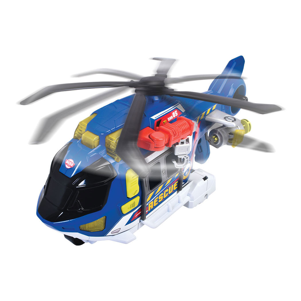 Dickie Rescue Hélicoptère Bleu