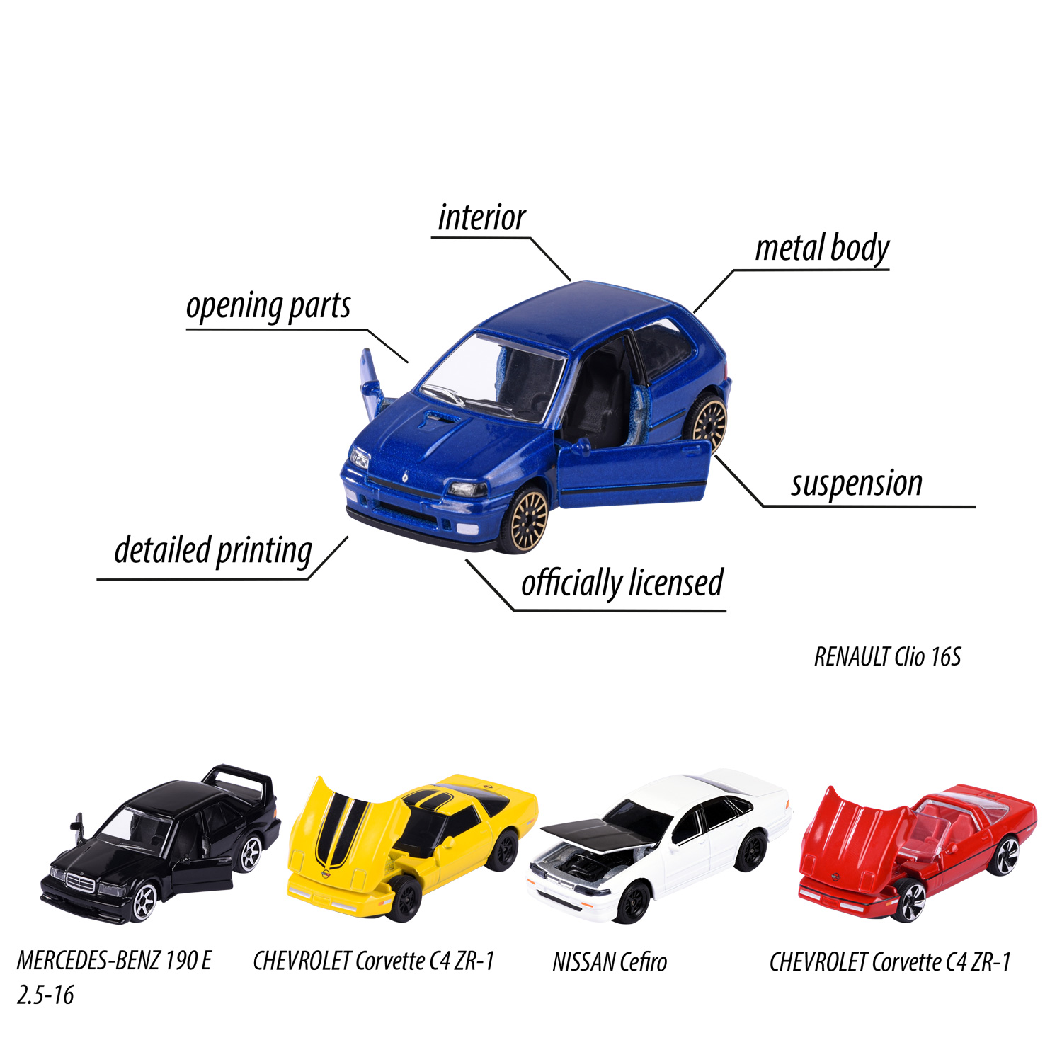 Coffret cadeau Majorette Youngsters Cars, 5pcs.