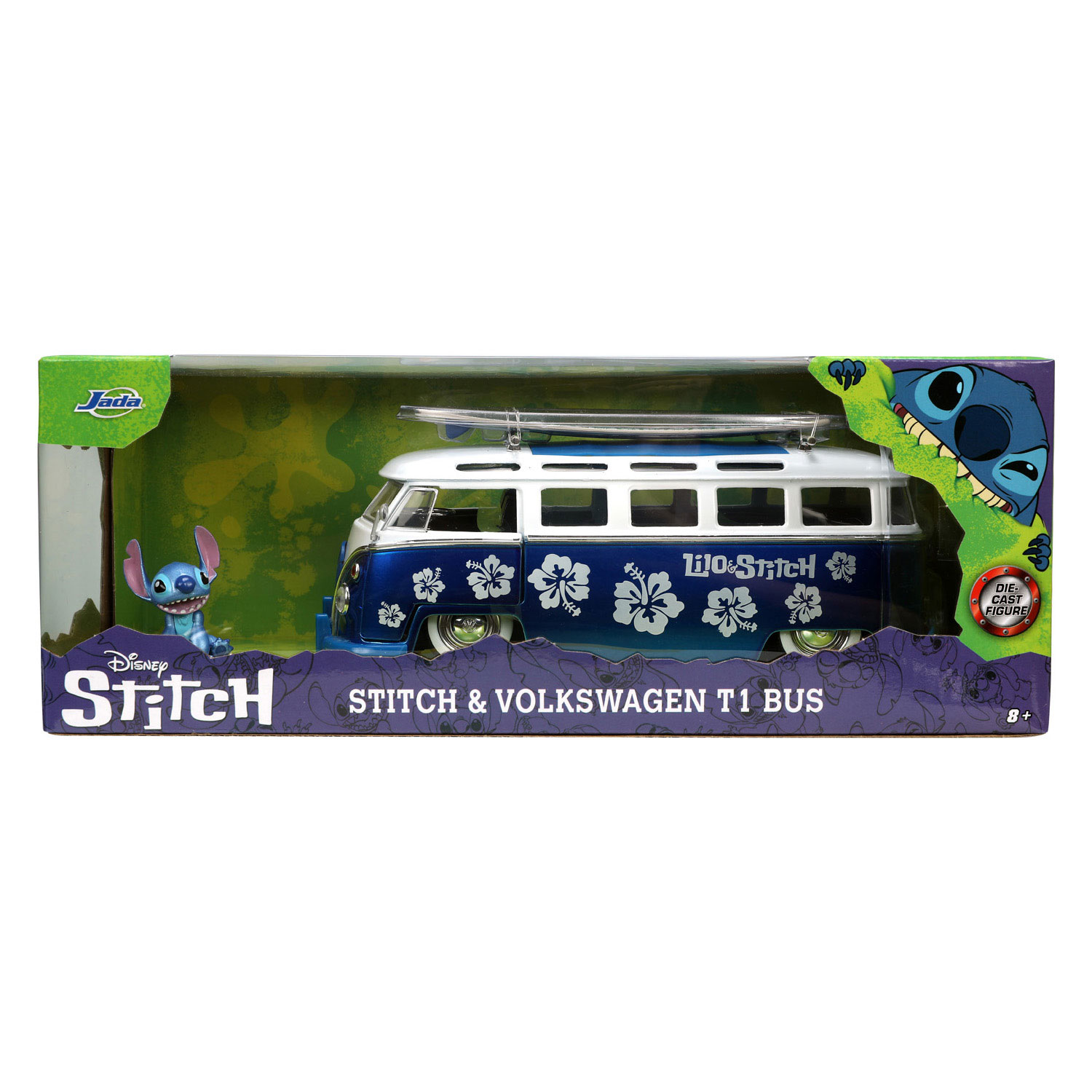 Jada Die-Cast Lilo und Stitch Volkswagen T1 Bus 1:24