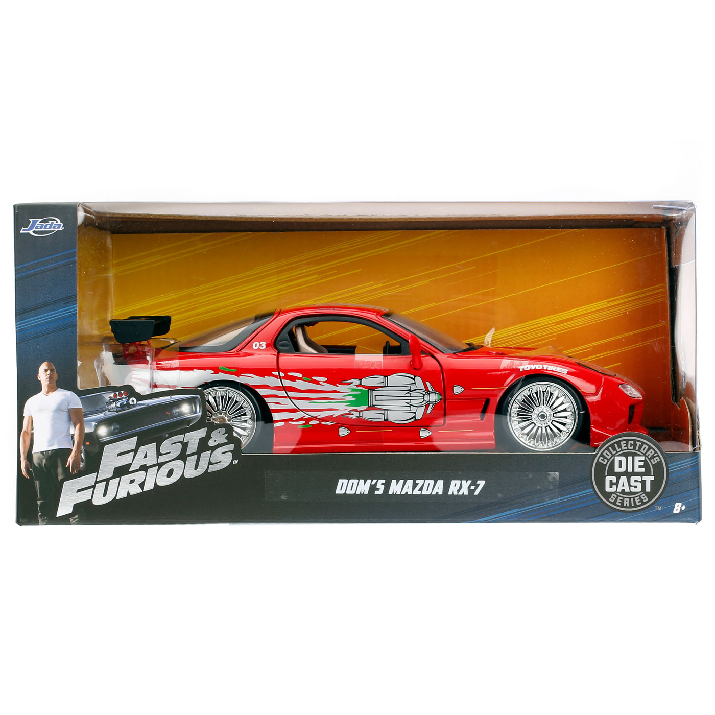 Jada Die-Cast Fast & Furious 1993 Mazda RX-7 1:24