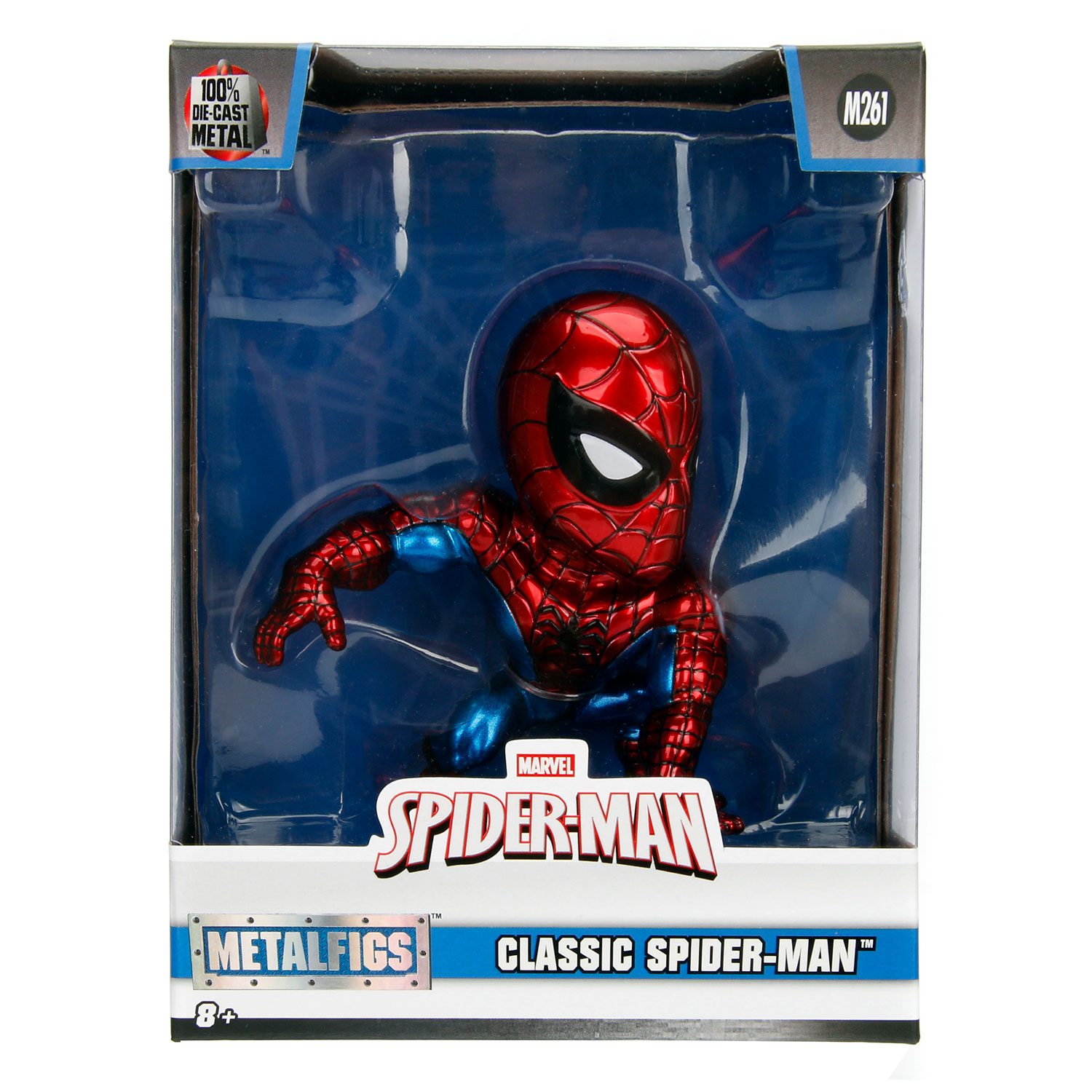 Jada Metalfigs Marvel 4 Figurine d'action classique Spider-Man